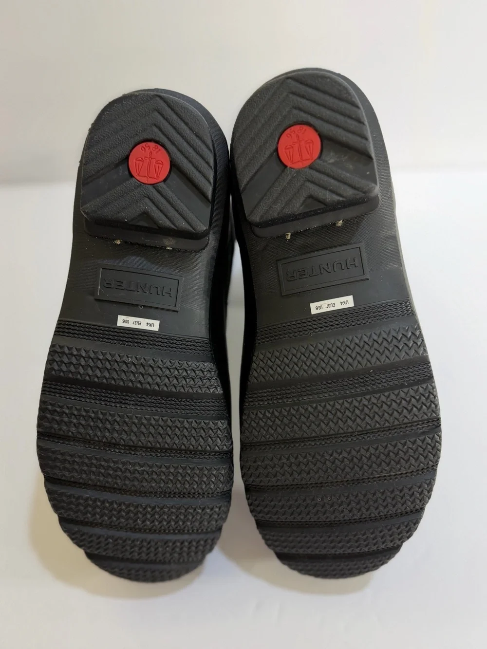 Hunter Original Insulated Lace-Up Rain Boots Black Size 6 Waterproof Duck Boots